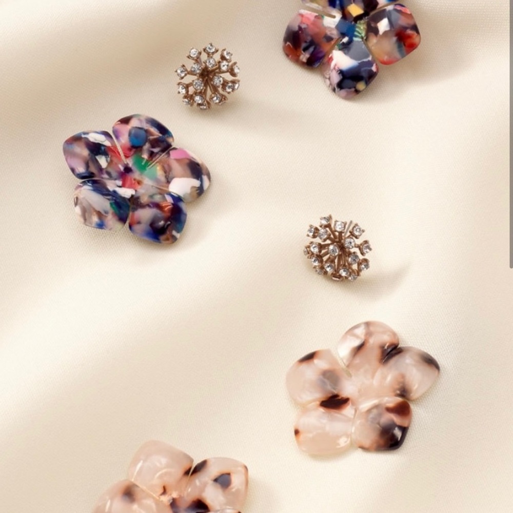 NWT Stella & Dot Flora Versatile earrings